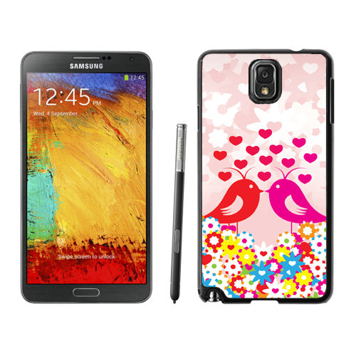 Valentine Birds Samsung Galaxy Note 3 Cases EAQ - Click Image to Close